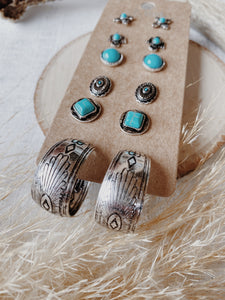 Turquoise Earring Pack