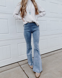 High Rise Flare Jeans