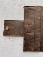 Load image into Gallery viewer, Large LV + Cowhide Wallet