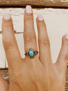 Turquoise Ring - Size 6.75 TC