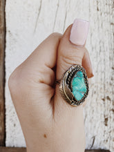 Load image into Gallery viewer, Turquoise Ring Size 7 TC
