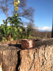 “Glory to God” Copper Ring