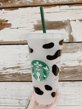 Load image into Gallery viewer, Cowprint Starbucks Cup