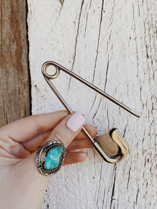 Turquoise Clothespin TC