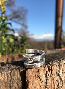 “Swirl” Aluminum Ring