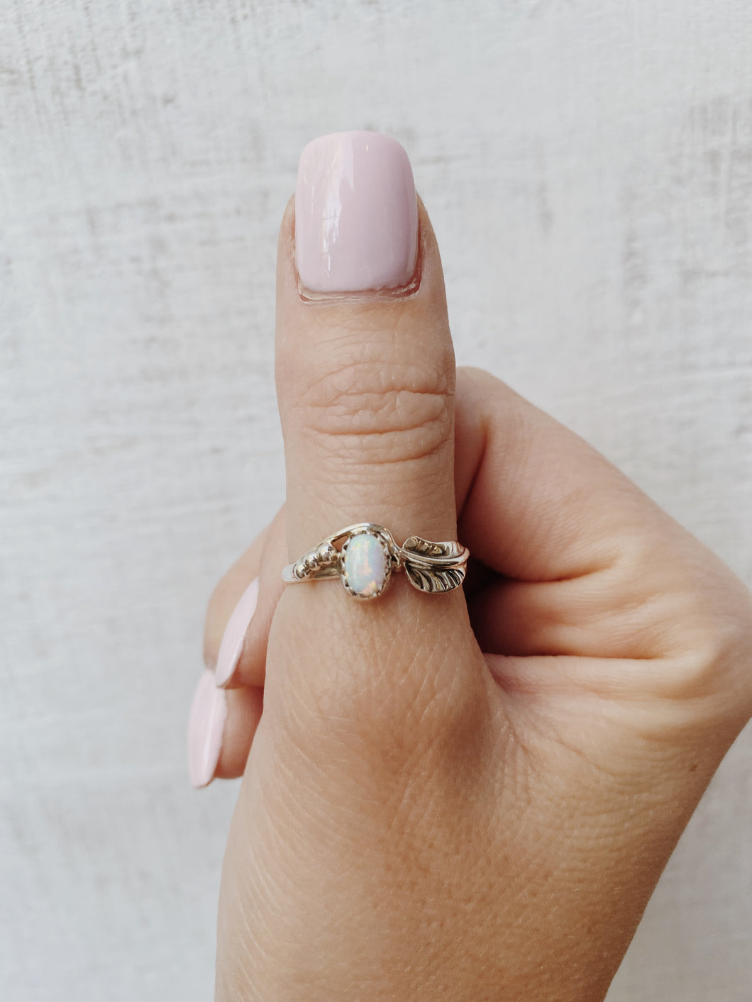 Opal Floral Ring TC