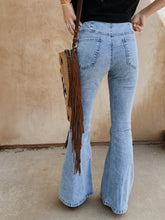 Load image into Gallery viewer, High Rise Flare Jeans
