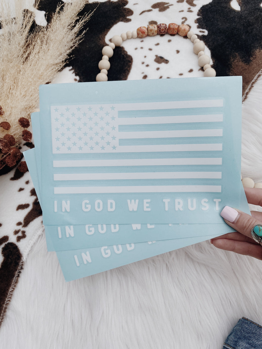 In God We Trust Large Decal