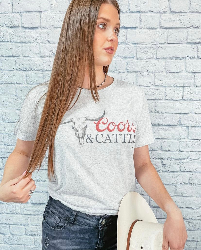 Coors + Cattle Tee