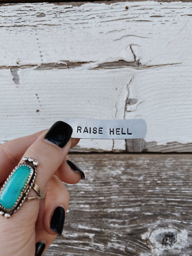 Raise Hell Aluminum Ring