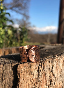 “Shitshow” Adjustable Copper Ring