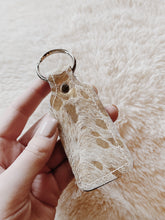 Load image into Gallery viewer, Acid Wash Cowhide Keychain