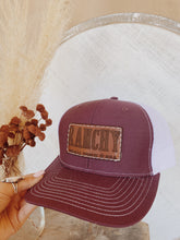 Load image into Gallery viewer, Ranchy Leather Patch Hat