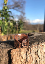 Load image into Gallery viewer, “Here Comes the Sun” Adjustable Copper Ring