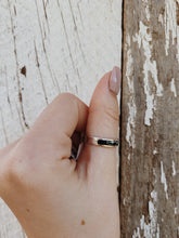 Load image into Gallery viewer, White Buffalo Inlay Ring TC