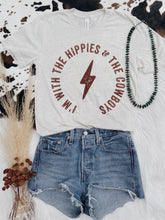 Load image into Gallery viewer, Hippies + Cowboys Tee
