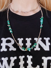 Load image into Gallery viewer, Green Turquoise Necklace