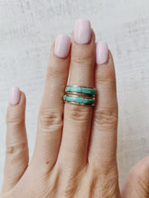 Load image into Gallery viewer, Turquoise Stacker Ring TC